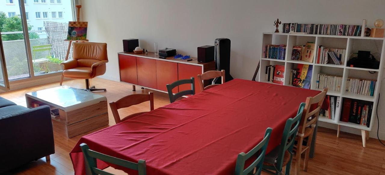 Chambre Chez L'Habitant A 5 Minutes Du Metro Ivry-sur-Seine Bagian luar foto